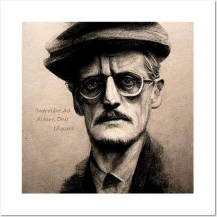 James Joyce Posters and Art